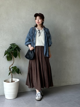 m i n aさん(レディース・158cm)の秋コーディネート