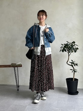 m i n aさん(レディース・158cm)の秋コーディネート
