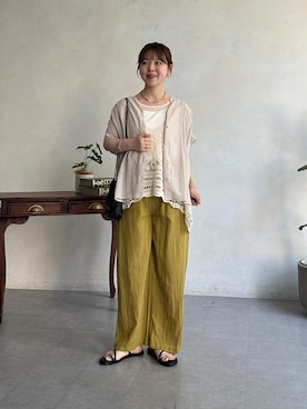 m i n aさん(レディース・158cm)の夏コーディネート