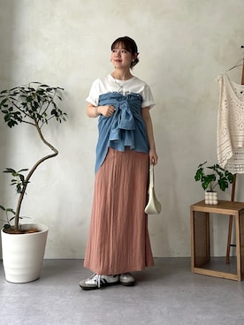 m i n aさん(レディース・158cm)の春コーディネート