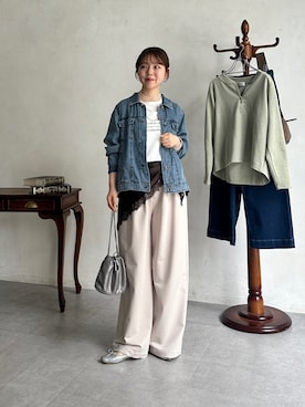 m i n aさん（レディース・158cm）の春コーディネート