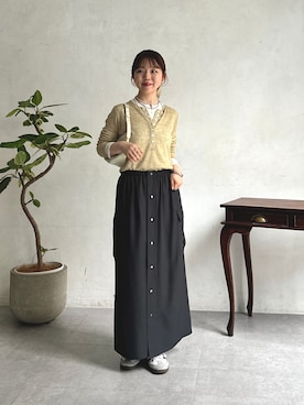 m i n aさん（レディース・158cm）の春コーディネート