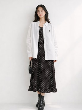 Yoriさん(レディース・158cm)の冬コーディネート