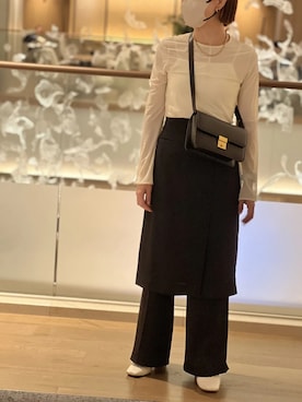 yuさん（レディース・154cm）の秋コーディネート