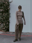 CLANE（クラネ）の「LOOSE SHAPE RIB KNIT TOPS（ニット/セーター