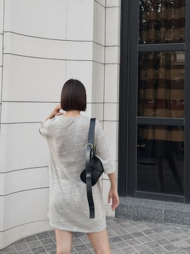 「JIL SANDER（ジルサンダー）のアイテム」を使った、W.さん（レディース・164cm）の夏コーディネート