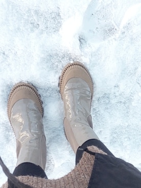 「enchanted（エンチャンテッド）のアイテム」を使った、enchantedさん（レディース・160cm）の冬コーディネート