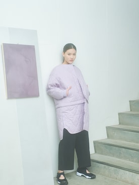 「maarook（マルーク）のアイテム（ジャケット/アウター）」を使った、Wonder apartmentさん（レディース・165cm）の冬コーディネート