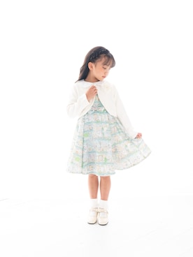 「猫柄」｜Wonder apartmentさん（キッズ・120cm）の冬コーディネート