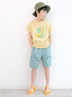 「maarook（マルーク）のアイテム」を使った、Wonder apartmentさん（キッズ・140cm）の春コーディネート
