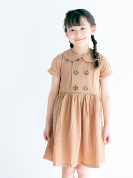 「maarook（マルーク）のアイテム」を使った、Wonder apartmentさん（キッズ・110cm）の春コーディネート