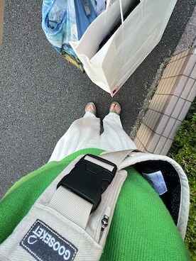 「アイテム（サンダル）」を使った、tt_tt_vさん（レディース・150cm）の夏コーディネート