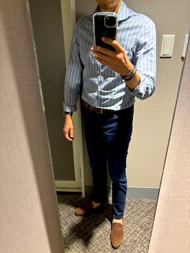 「アイテム（腕時計）」を使った、あやせ  りょう さん（メンズ・173cm）の秋コーディネート