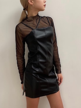 「ENVYM（アンビー）のアイテム（ワンピース/ドレス）」を使った、envym_sakuraさん（レディース・163cm）の夏コーディネート