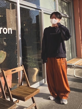 「stein（シュタイン）のアイテム（トップス）」を使った、Hidetomo Kanaiさん（メンズ・174cm）の春コーディネート
