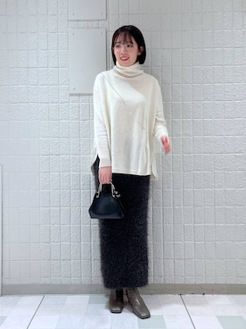 あやなさん(レディース・165cm)の冬コーディネート