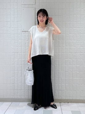 あやなさん（レディース・165cm）の夏コーディネート