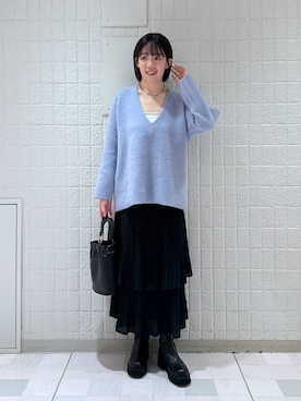 あやなさん(レディース・165cm)の冬コーディネート