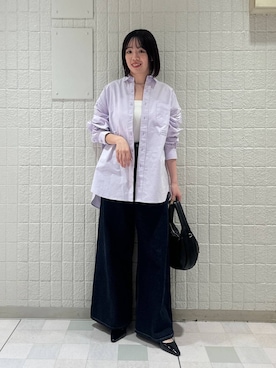 「e/rm（イーアールエム）のアイテム」を使った、あやなさん（レディース・165cm）の冬コーディネート