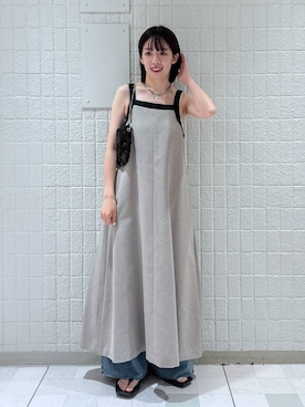 「muleboy（ミュールボーイ）のアイテム」を使った、あやなさん（レディース・165cm）の夏コーディネート