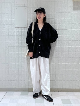 「e/rm（イーアールエム）のアイテム」を使った、あやなさん（レディース・165cm）の秋コーディネート