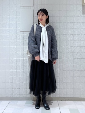 あやなさん（レディース・165cm）の冬コーディネート