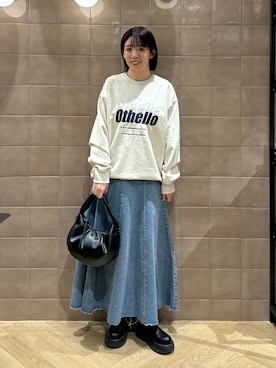 「A part by（アパートバイ）のアイテム」を使った、あやなさん（レディース・165cm）の冬コーディネート