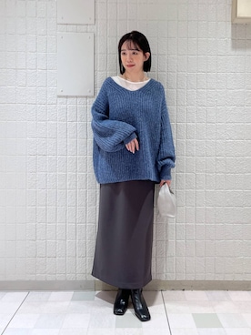 あやなさん（レディース・165cm）の冬コーディネート