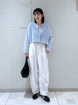 「e/rm（イーアールエム）のアイテム」を使った、あやなさん（レディース・165cm）の秋コーディネート