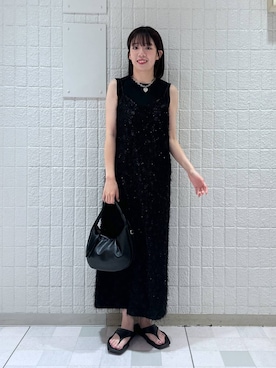 「muleboy（ミュールボーイ）のアイテム」を使った、あやなさん（レディース・165cm）の夏コーディネート