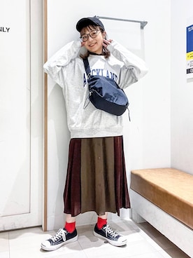 「アイテム（ワンピース/ドレス）」を使った、バヤコさん（レディース・161cm・30代）の秋コーディネート
