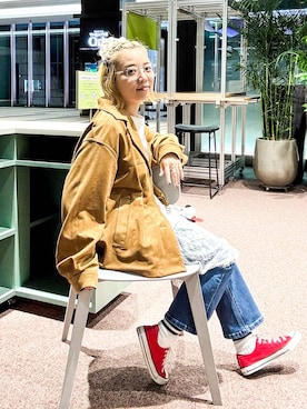 「LAKOLE（ラコレ）のアイテム」を使った、バヤコさん（レディース・161cm）の春コーディネート