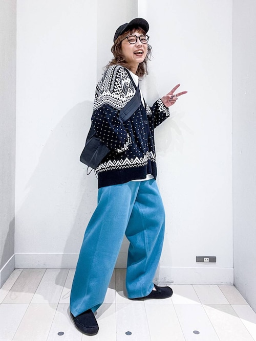 セール】メルティアソート柄カーディガン/906670（カーディガン/ボレロ