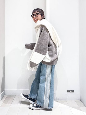 バヤコさん(レディース・161cm)の冬コーディネート
