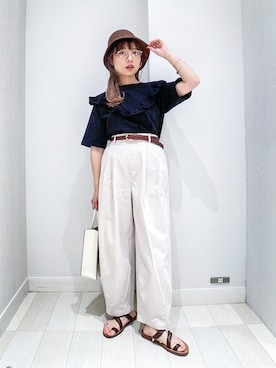 バヤコさん（レディース・161cm）の夏コーディネート