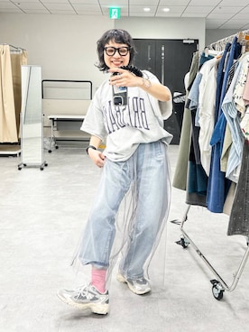 「LOWRYS FARM（ローリーズファーム）のアイテム」を使った、バヤコさん（レディース・161cm・40代）の春コーディネート