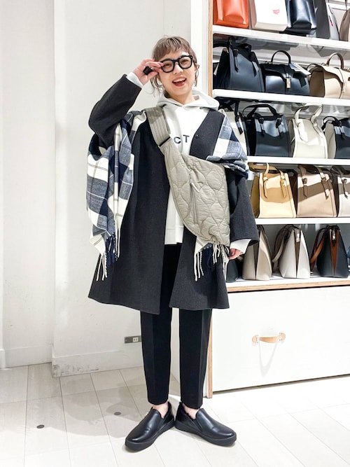 VELLA ワンピース ショール ストール トリコロール グレー 銀座マギー VELLA ワンピース ショール ストール トリコロール グレー 銀座マギー