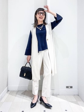 バヤコさん(レディース・161cm)の冬コーディネート