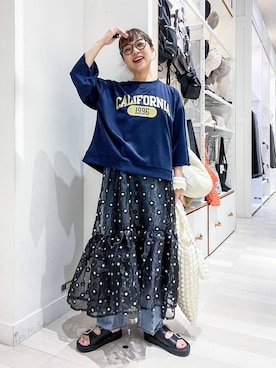 「アイテム（ワンピース/ドレス）」を使った、バヤコさん（レディース・161cm・30代）の秋コーディネート