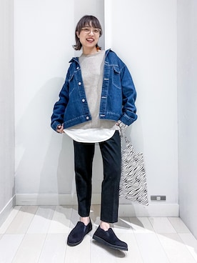 「アイテム（その他）」を使った、バヤコさん（レディース・161cm・30代）の冬コーディネート