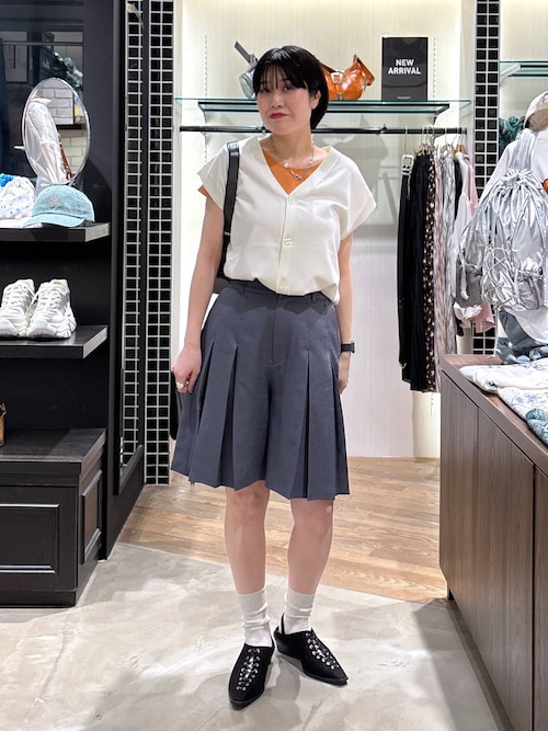 プリーツプリーズ　ハーフパンツ 2025年最新】プリーツプリーズショートパンツの人気アイテム