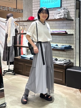 kaeさん（レディース・162cm）の夏コーディネート