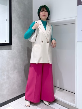 kaeさん（レディース・162cm）の春コーディネート