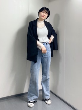 kaeさん（レディース・162cm）の春コーディネート