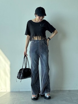 「PAGEBOY（ページボーイ）のアイテム」を使った、kaeさん（レディース・163cm）の夏コーディネート