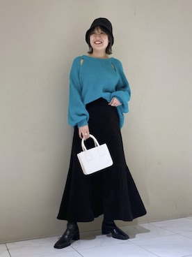 kaeさん（レディース・162cm）の冬コーディネート