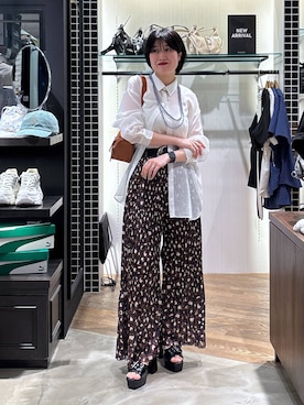 「アイテム（パンツ）」を使った、kaeさん（レディース・163cm・30代）の夏コーディネート