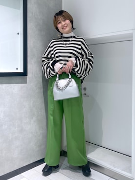 「PBLIM（ページボーイリム）のアイテム（アクセサリー）」を使った、kaeさん（レディース・162cm）の冬コーディネート