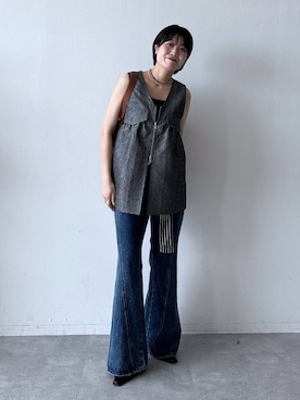 「アイテム（パンツ）」を使った、kaeさん（レディース・163cm・30代）の夏コーディネート