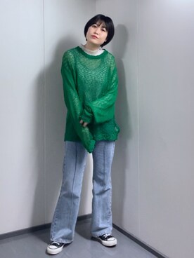 kaeさん（レディース・162cm）の春コーディネート
